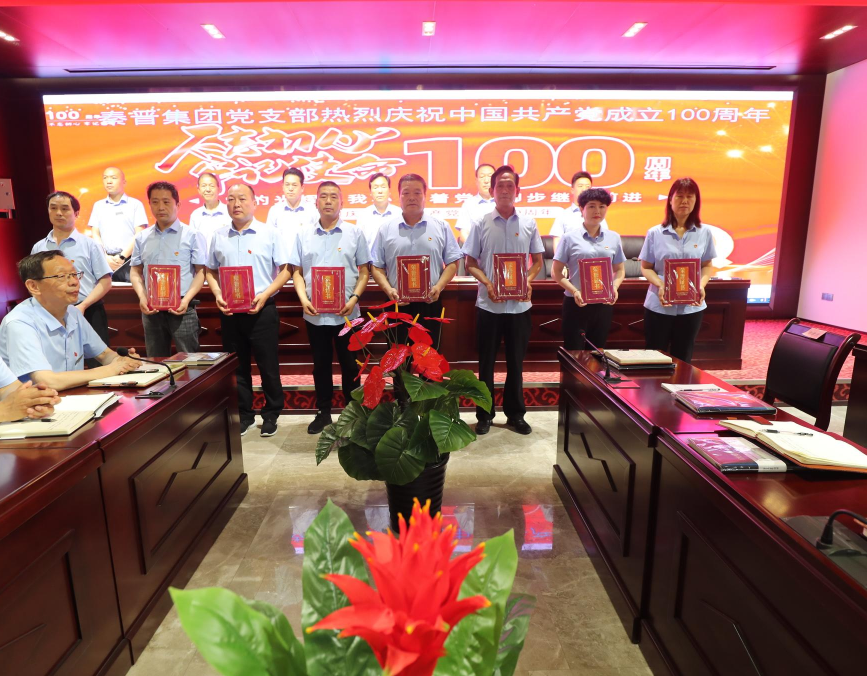 我司召开庆祝中国共产党成立100周年暨“七一”表彰大会